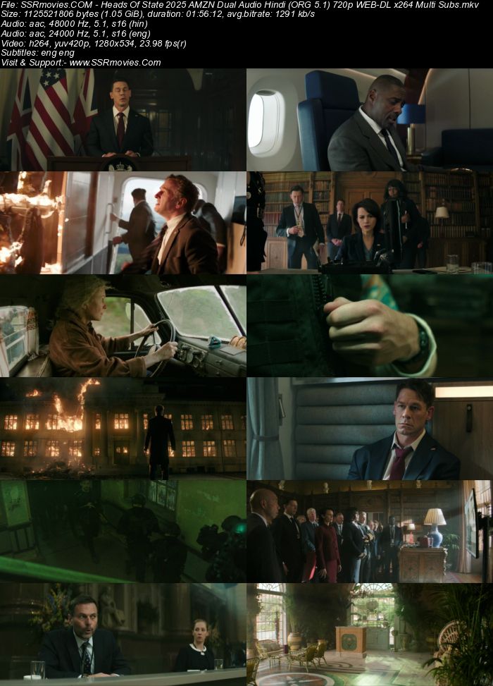 Heads of State 2025 AMZN Dual Audio Hindi (ORG 5.1) True 4K 1080p 720p 480p WEB-DL x264 ESubs Full Movie Download