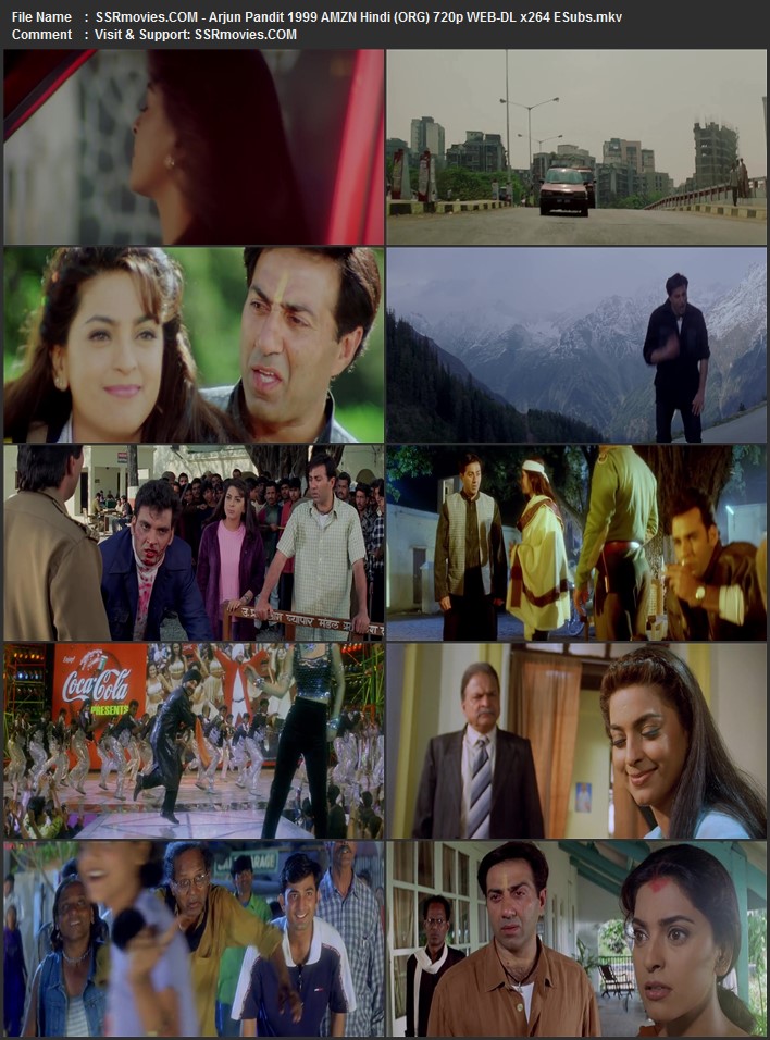 Arjun Pandit 1999 Hindi (ORG) 1080p 720p 480p WEB-DL x264 ESubs Full Movie Download
