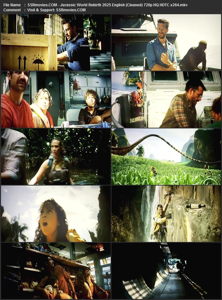 Jurassic World: Rebirth 2025 English 1080p 720p 480p HQ HDTC x264 ESubs Full Movie Download