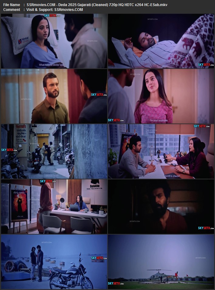 Deda 2025 Gujarati (Cleaned) 1080p 720p 480p HQ HDTC x264 ESubs Full Movie Download