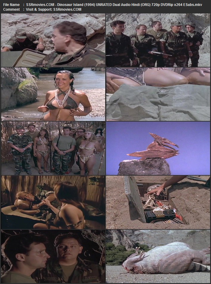 Dinosaur Island 1994 English 720p 480p DVDRip x264 ESubs Full Movie Download