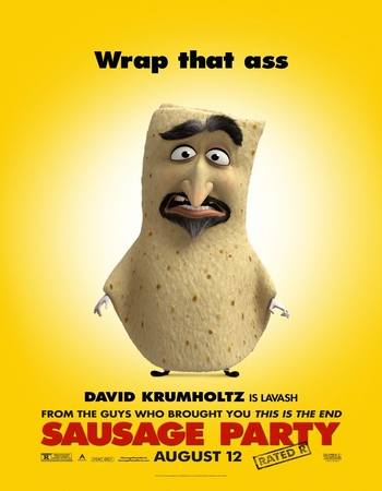 Sausage Party 2016 Dual Audio Hindi (ORG 5.1) 1080p 720p 480p BluRay x264 ESubs Full Movie Download