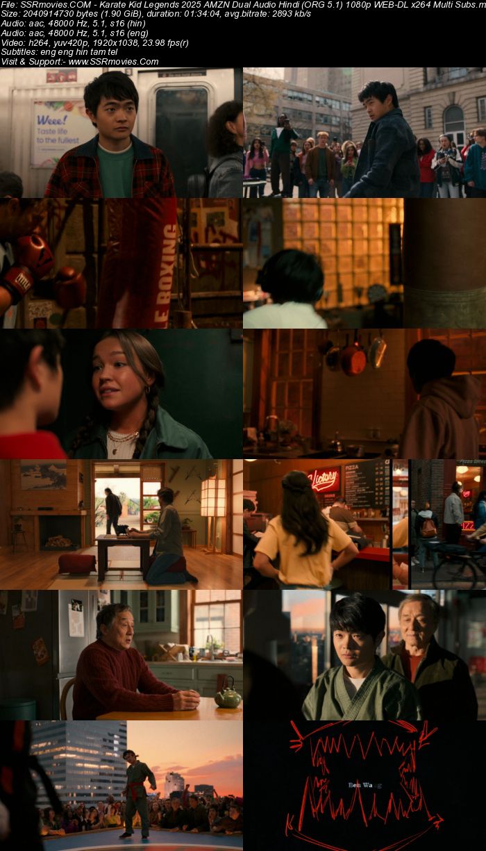 Karate Kid: Legends 2025 AMZN Dual Audio Hindi (ORG 5.1) 1080p 720p 480p WEB-DL x264 ESubs Full Movie Download
