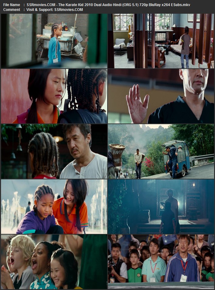 The Karate Kid 2010 Dual Audio Hindi (ORG 5.1) 1080p 720p 480p BluRay x264 ESubs Full Movie Download
