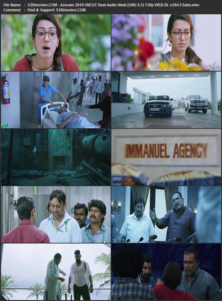 Aruvam 2019 Dual Audio Hindi (ORG 5.1) 1080p 720p 480p WEB-DL x264 ESubs Full Movie Download