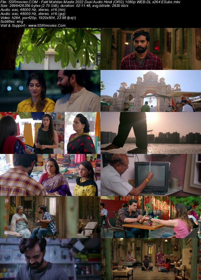 Fakt Mahilao Maate 2022 Dual Audio Hindi (ORG) 1080p 720p 480p WEB-DL x264 ESubs Full Movie Download