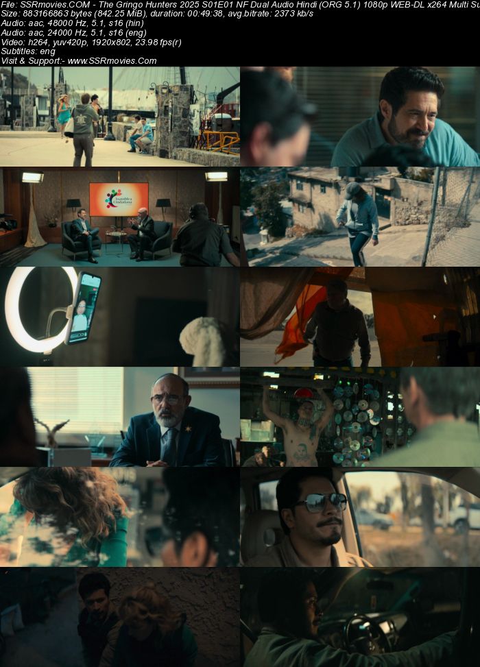 The Gringo Hunters 2025 S01 Complete NF Dual Audio Hindi (ORG 5.1) 1080p 720p 480p WEB-DL x264 Multi Subs Download