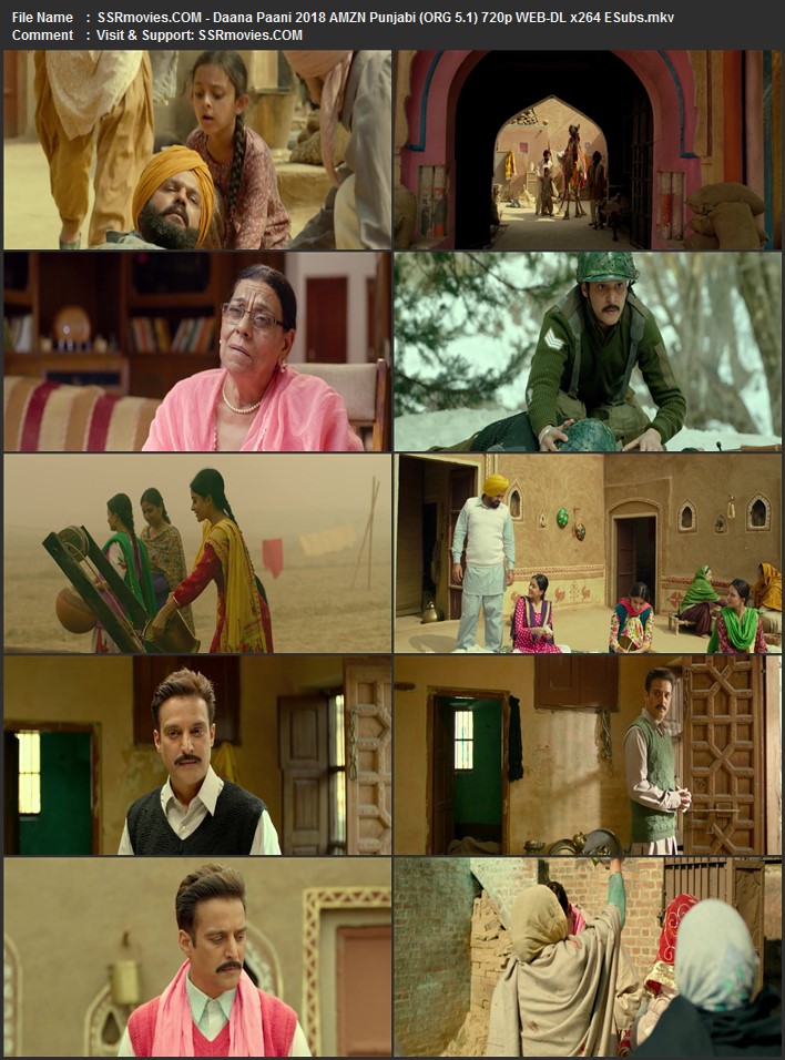 Daana Paani 2018 Punjabi (ORG 5.1) 1080p 720p 480p WEB-DL x264 ESubs Full Movie Download