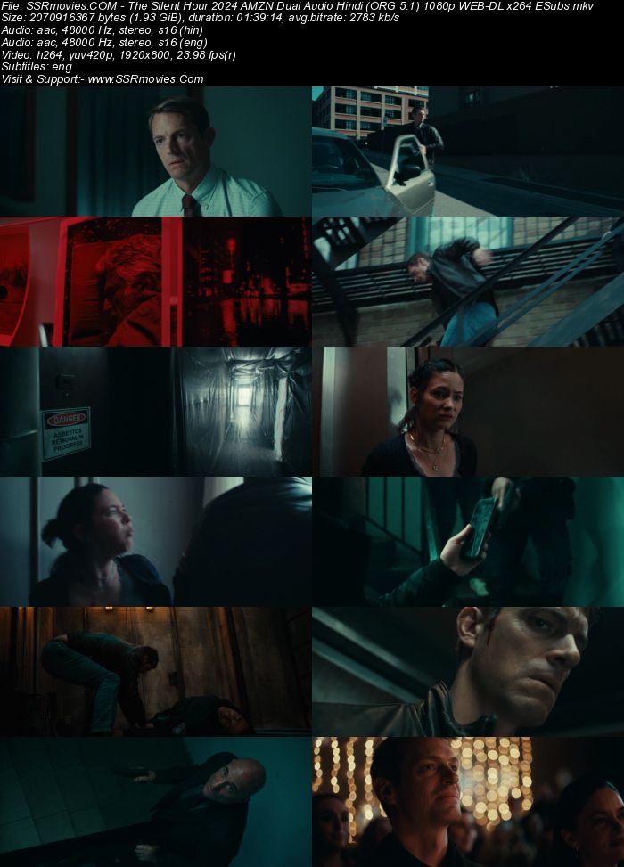 The Silent Hour 2024 AMZN Dual Audio Hindi (ORG 5.1) 1080p 720p 480p WEB-DL x264 ESubs Full Movie Download