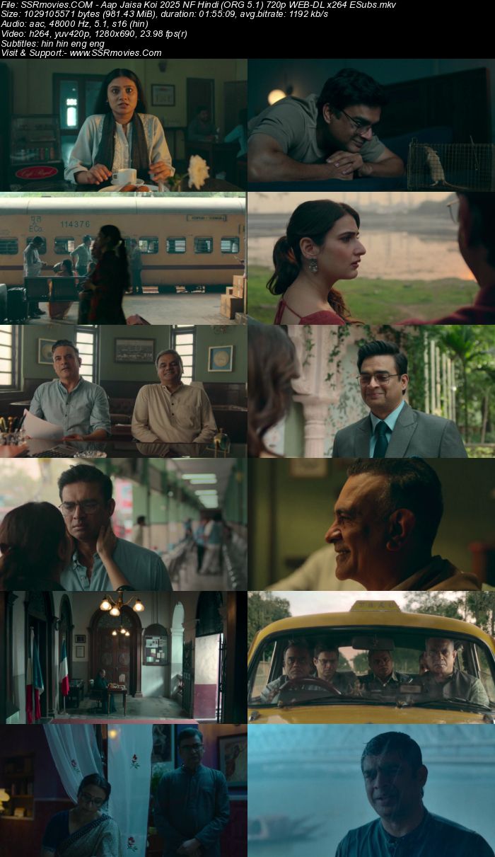 Aap Jaisa Koi 2025 NF Hindi (ORG 5.1) True 4K 1080p 720p 480p WEB-DL x264 ESubs Full Movie Download