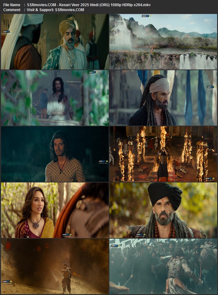 Kesari Veer 2025 Hindi (ORG) 1080p 720p 480p HDRip x264 Full Movie Download
