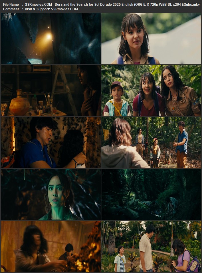 Dora and the Search for Sol Dorado 2025 English (ORG 5.1) 1080p 720p 480p WEB-DL x264 ESubs Full Movie Download