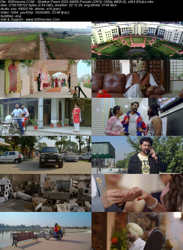 Shakkar Paare 2022 Punjabi (ORG 5.1) 1080p 720p 480p WEB-DL x264 ESubs Full Movie Download