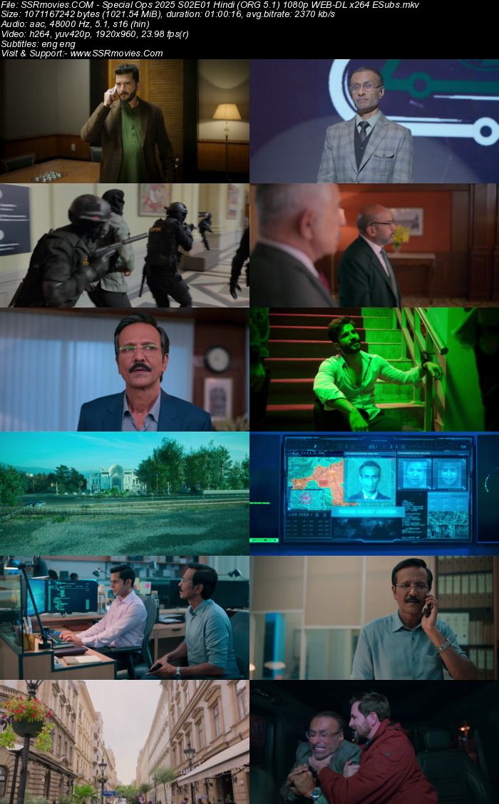 Special OPS 2025 S02 Complete Hindi (ORG 5.1) 1080p 720p 480p WEB-DL x264 ESubs Download