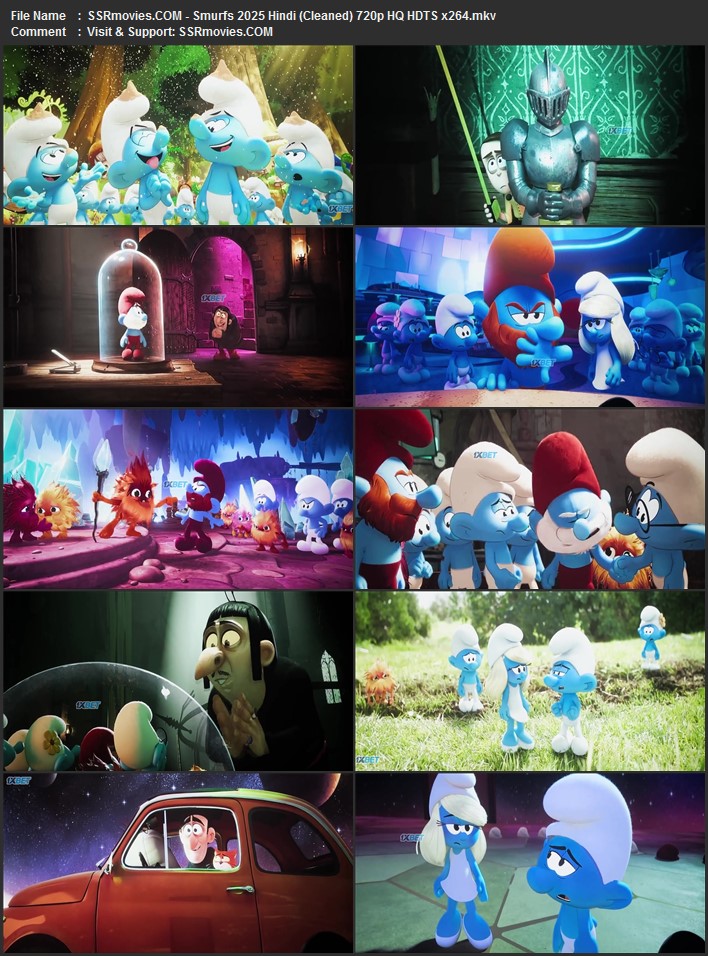 Smurfs 2025 English 1080p 720p 480p HQ HDTS x264 ESubs Full Movie Download