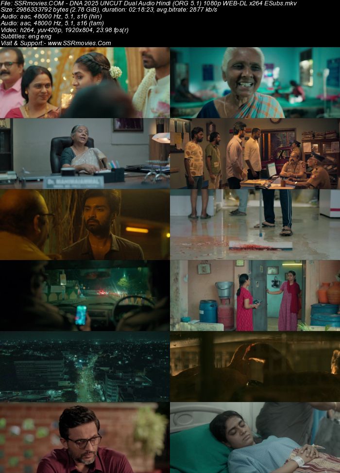 DNA 2025 UNCUT Dual Audio Hindi (ORG 5.1) True 4K 1080p 720p 480p WEB-DL x264 ESubs Full Movie Download