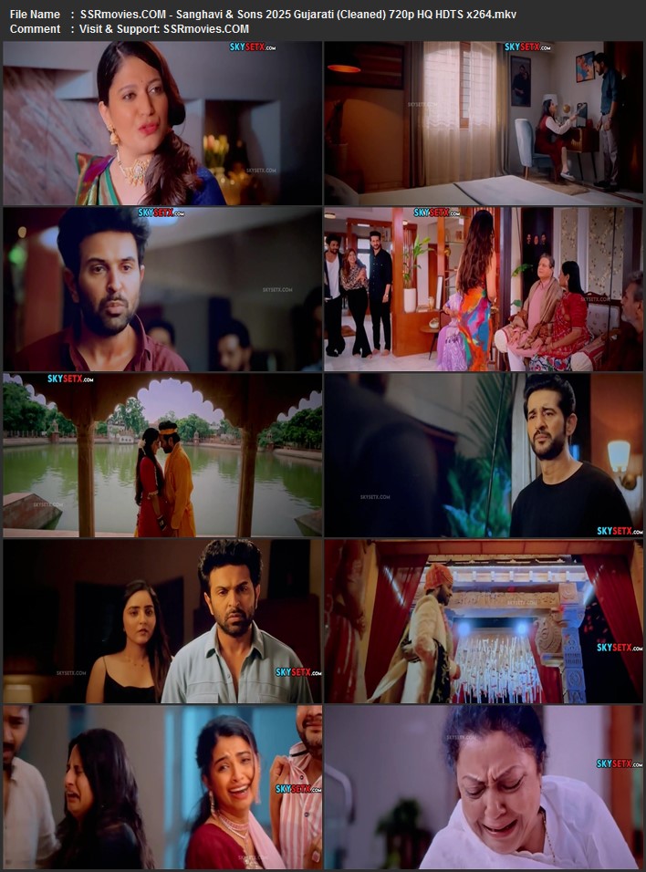 Sanghavi and Sons 2025 Gujarati (Cleaned) 1080p 720p 480p HQ HDTS x264 ESubs Full Movie Download