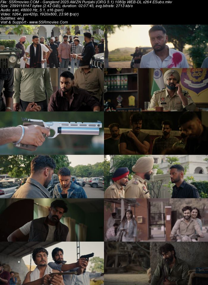Gangland: The City of Crime 2025 Punjabi (ORG 5.1) True 4K 1080p 720p 480p WEB-DL x264 ESubs