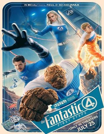 The Fantastic Four: First Steps 2025 English [Cleaned] 720p 1080p HQ HDTC x264 Watch & Download