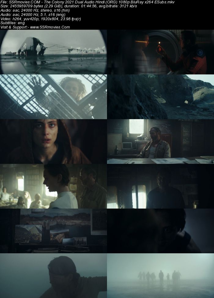 The Colony 2021 Dual Audio Hindi (ORG) 1080p 720p 480p BluRay x264 ESubs