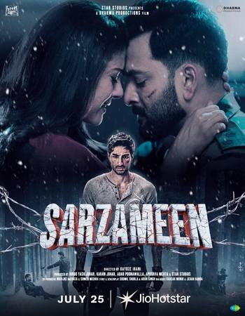 Sarzameen 2025 Hindi [ORG 5.1] True 4K 720p 1080p WEB-DL x264 ESubs