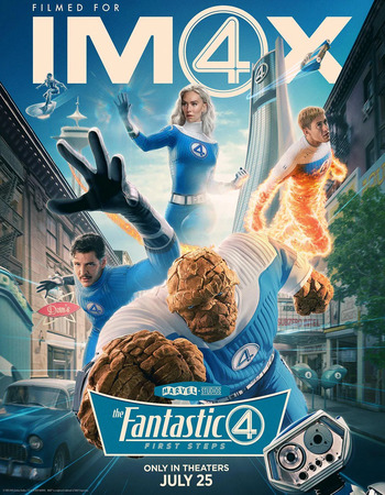 The Fantastic Four: First Steps 2025 Dual Audio Hindi (ORG 2.0) 1080p 720p 480p Pre-HDRip x264