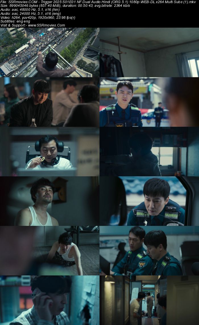 Trigger 2025 S01 Complete NF Dual Audio Hindi (ORG 5.1) 1080p 720p 480p WEB-DL x264 Multi Subs