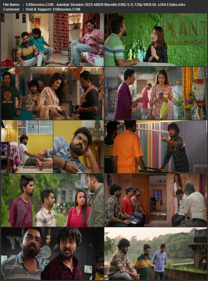 Ambat Shoukin 2025 Marathi (ORG 5.1) 1080p 720p 480p WEB-DL x264 ESubs
