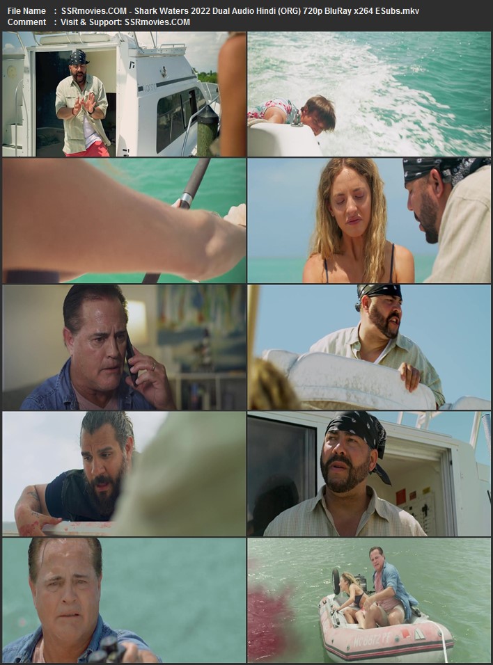 Shark Waters 2022 Dual Audio Hindi (ORG) 720p 480p BluRay x264 ESubs