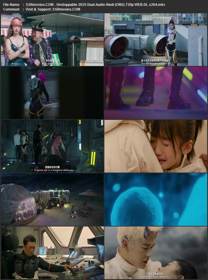 Unstoppable 2022 Dual Audio Hindi (ORG) 1080p 720p 480p WEB-DL x264 ESubs