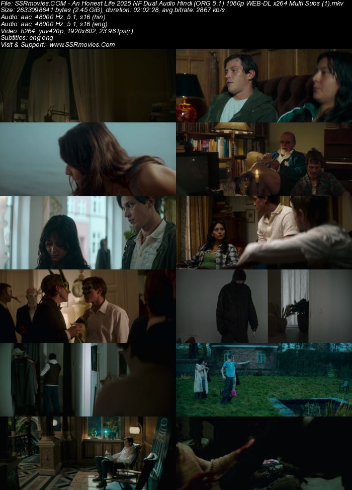 An Honest Life 2025 NF Dual Audio Hindi (ORG 5.1) 1080p 720p 480p WEB-DL x264 ESubs