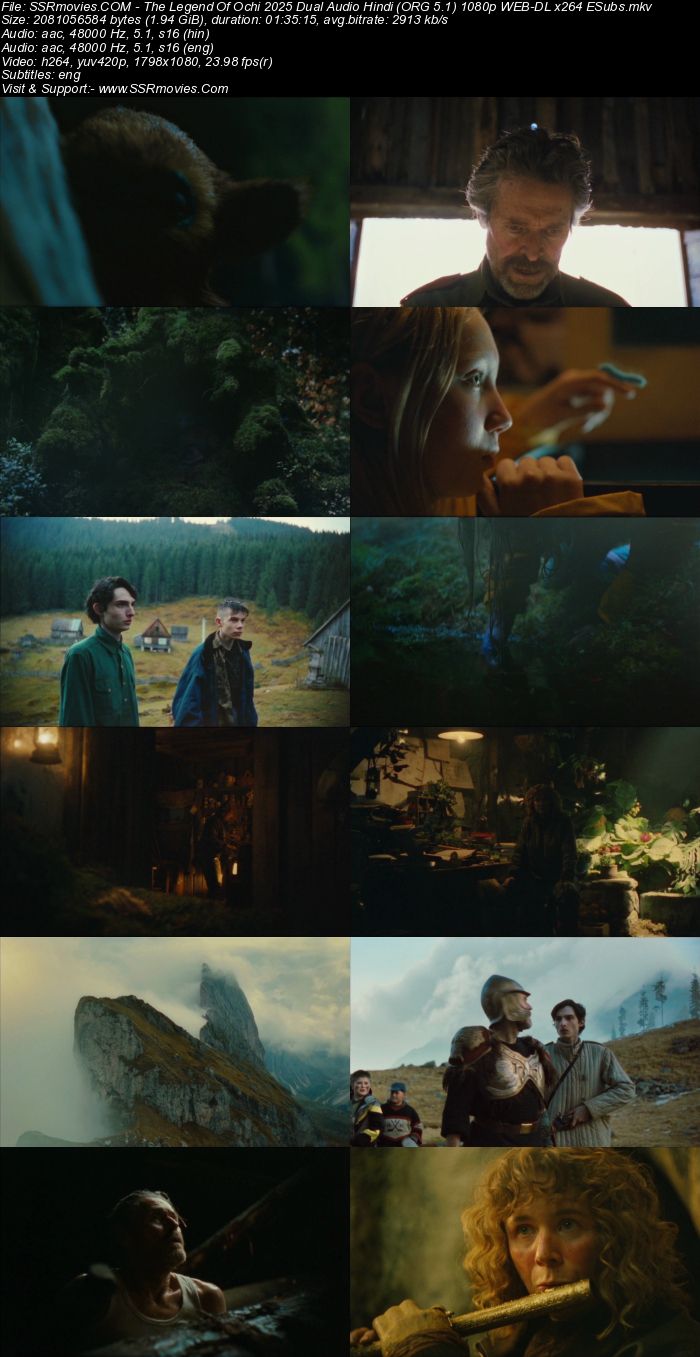 The Legend of Ochi 2025 Dual Audio Hindi (ORG 5.1) 1080p 720p 480p WEB-DL x264 ESubs