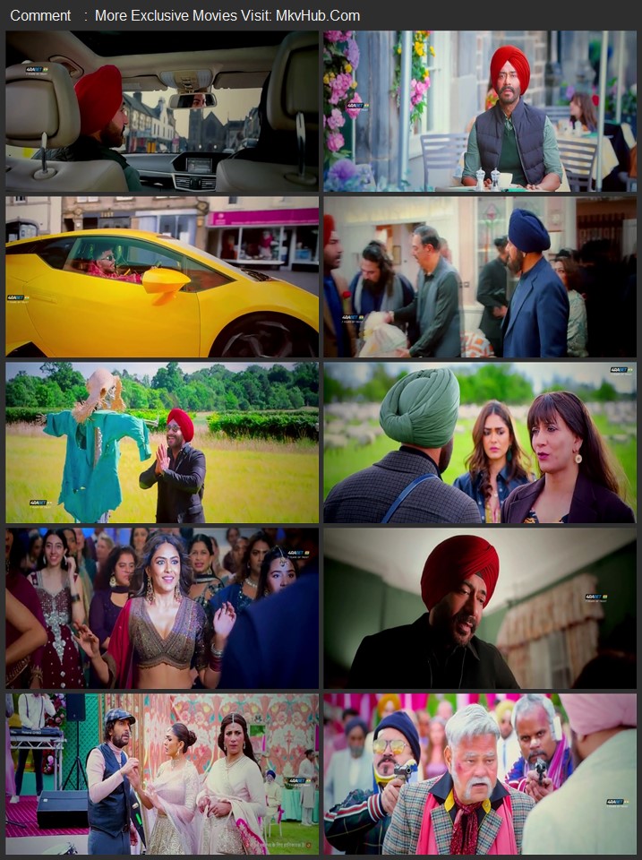 Son of Sardaar 2 2025 Hindi [ORG 2.0] 720p 1080p Pre-HDRip x264 ESubs Download