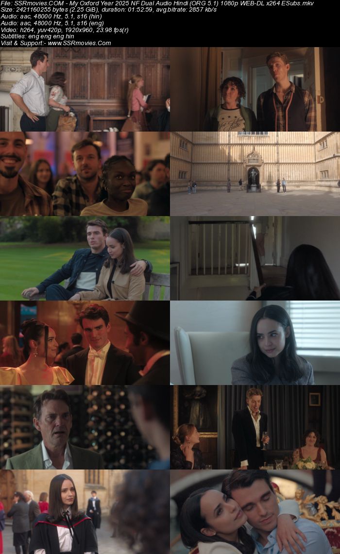 My Oxford Year 2025 NF Dual Audio Hindi (ORG 5.1) True 4K 1080p 720p 480p WEB-DL x264 ESubs
