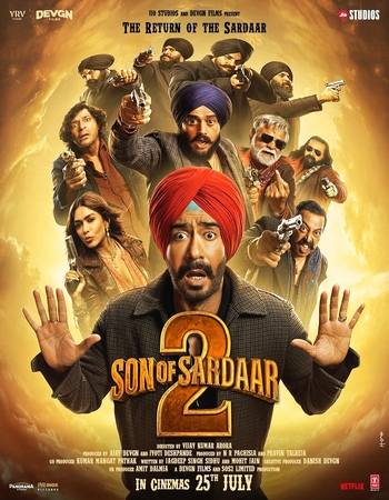 Son of Sardaar 2 2025 Hindi [ORG 2.0] 720p 1080p Pre-HDRip x264 Watch & Download