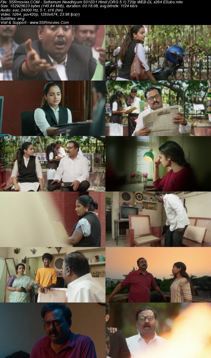 Sattamum Needhiyum 2025 S01 Complete Hindi (ORG 5.1) 1080p 720p 480p WEB-DL x264 ESubs