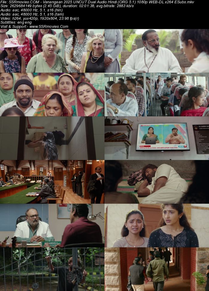 Vanangaan 2025 UNCUT Dual Audio Hindi (ORG 5.1) 1080p 720p 480p WEB-DL x264 ESubs