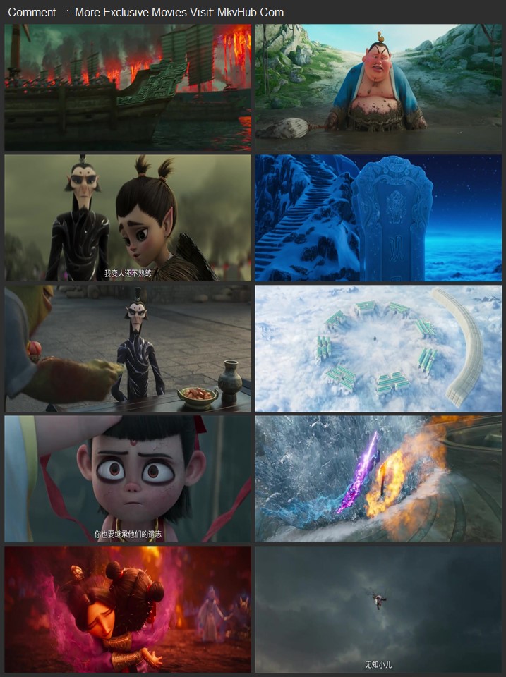 Ne Zha 2 2025 Dual Audio [Hindi-Chinese] Cleaned 720p 1080p WEB-DL x264 ESubs
