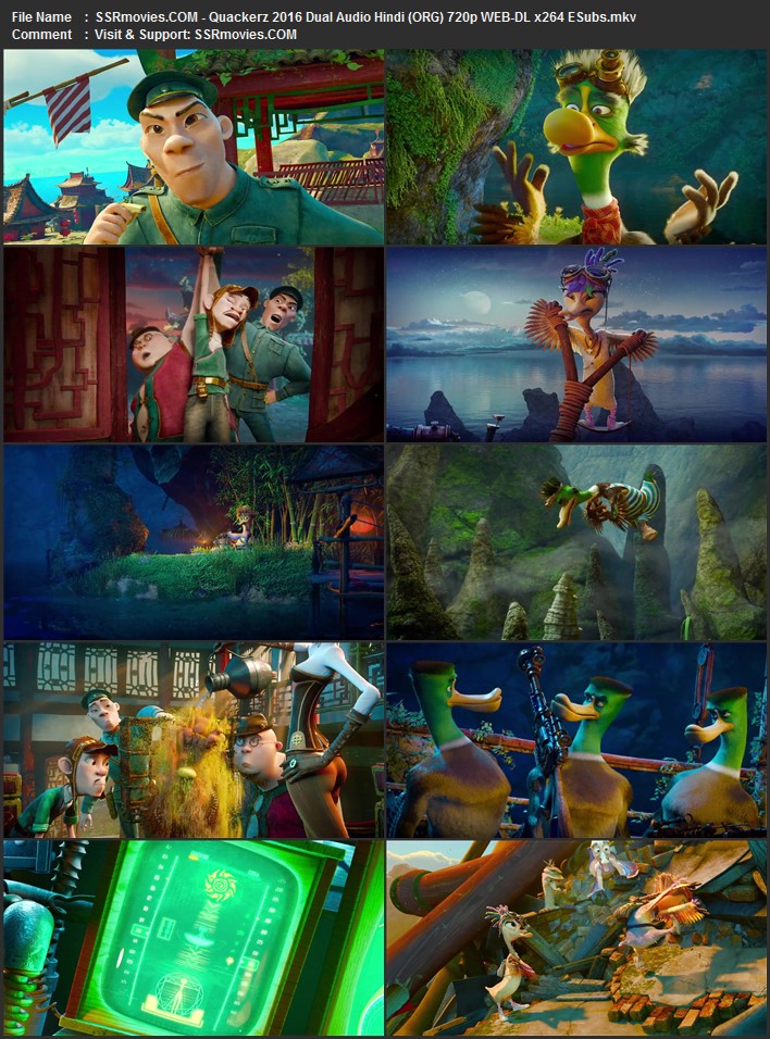 Quackerz 2016 Dual Audio Hindi (ORG) 720p 480p WEB-DL x264 ESubs