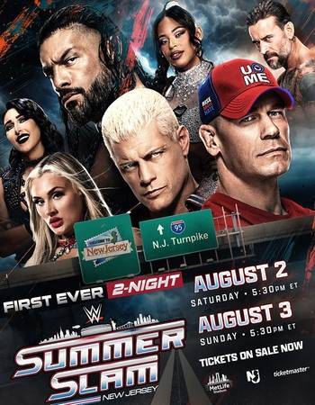 WWE SummerSlam 2025 English [ORG 5.1] PPV (Night 01) 720p 1080p WEBRip x264 Watch & Download