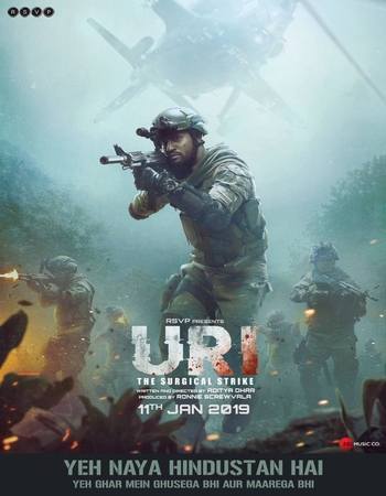 Uri: The Surgical Strike 2019 Hindi (ORG 5.1) 1080p 720p 480p BluRay x264 ESubs