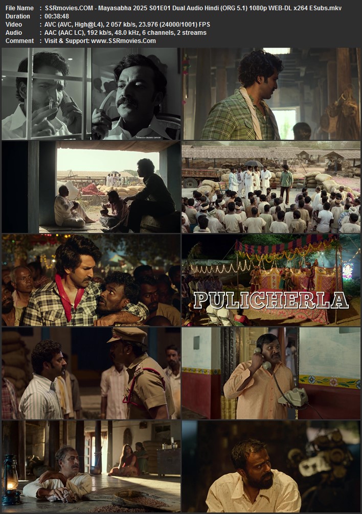 Mayasabha 2025 S01 Complete Dual Audio Hindi (ORG 5.1) 1080p 720p 480p WEB-DL x264 ESubs