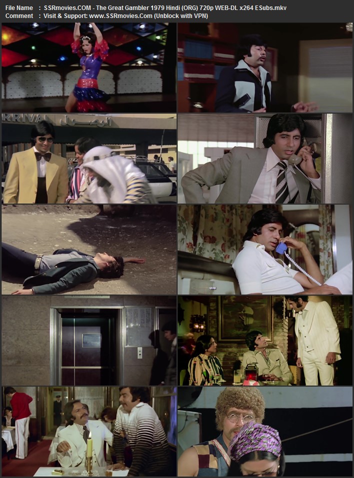 The Great Gambler 1979 Hindi (ORG) 1080p 720p 480p WEB-DL x264 ESubs