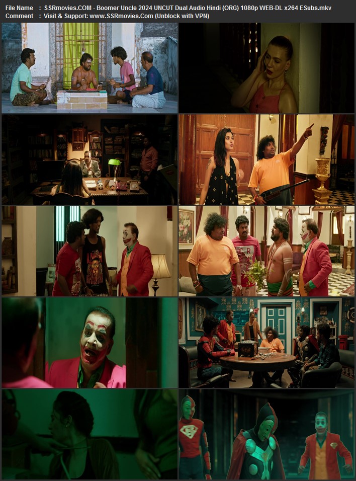 Boomer Uncle 2024 UNCUT Dual Audio Hindi (ORG) 1080p 720p 480p WEB-DL x264 ESubs