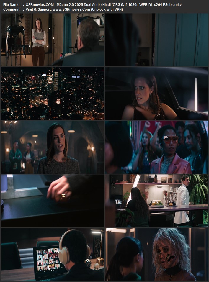 M3GAN 2.0 2025 Dual Audio Hindi (ORG 5.1) 4K 1080p 720p 480p WEB-DL x264 ESubs
