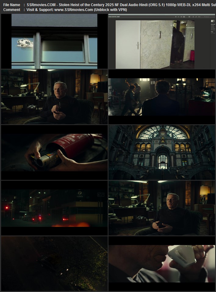 Stolen: Heist of the Century 2025 NF Dual Audio Hindi (ORG 5.1) 1080p 720p 480p WEB-DL x264 ESubs