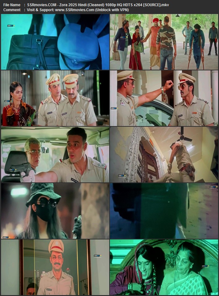 Zora 2025 Hindi (Cleaned) 1080p 720p 480p HQ HDTS x264 HC-ESub