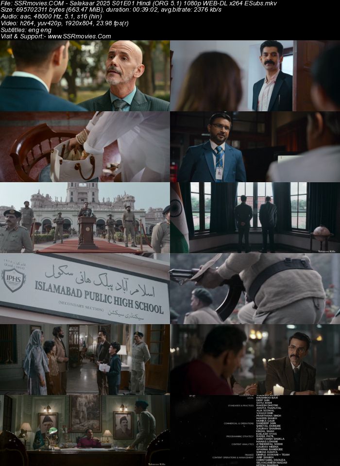 Salakaar 2025– Hindi (ORG 5.1) 1080p 720p 480p WEB-DL x264 ESubs