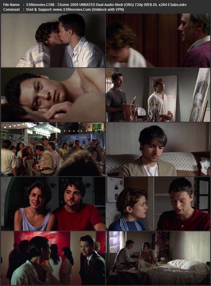 3some 2009 Dual Audio Hindi (ORG) 1080p 720p 480p WEB-DL x264 ESubs