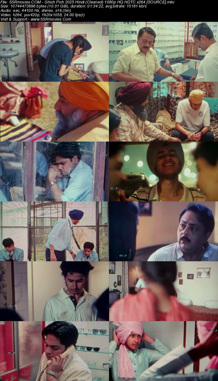 Ghich Pich 2025 Hindi (Cleaned) 1080p 720p 480p HQ HDTC x264 ESubs